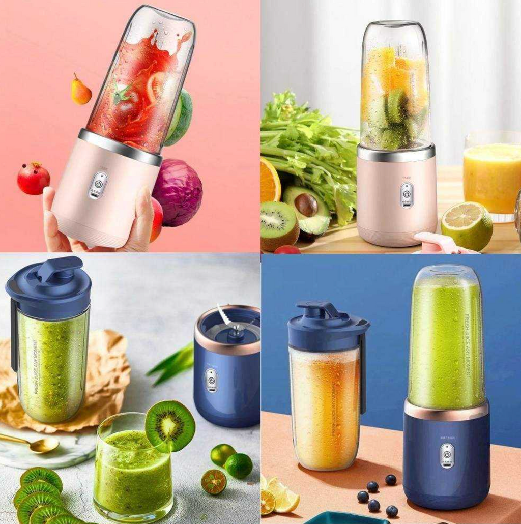 6-Blade Electric Personal Fruit Blender