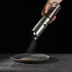 Stainless Steel Rechargeable Gravity Electric Grinder